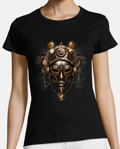 Tee-shirt Masque Steampunk Victorien
