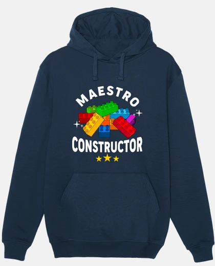 Hoodie master builder creative toys bricks blocks