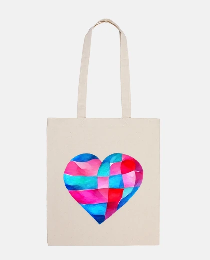 Borsa match con supporto per maratona di volontariato heart to fight cancer