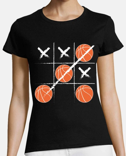 Tee-shirt match trois en ray to white basket ball