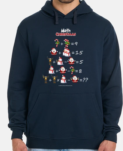 Sudadera Math Christmas