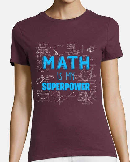 Playera math is my super power