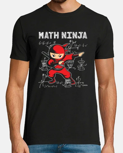 T-shirt Math Ninja Mathematics Mathematician Teacher Student