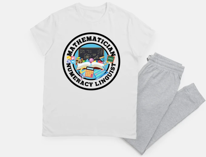 Pyjama Mathematician Numeracy Linguist