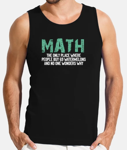 Tee-shirt mathématiques drôles