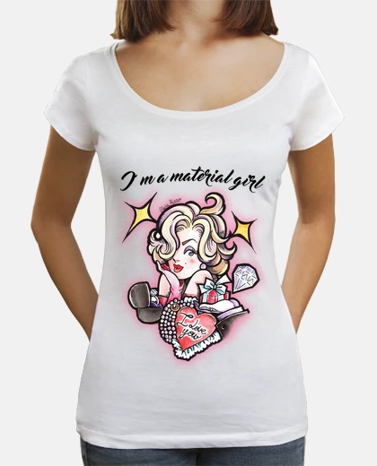 Tee-shirt matière fille - maillot manches courtes