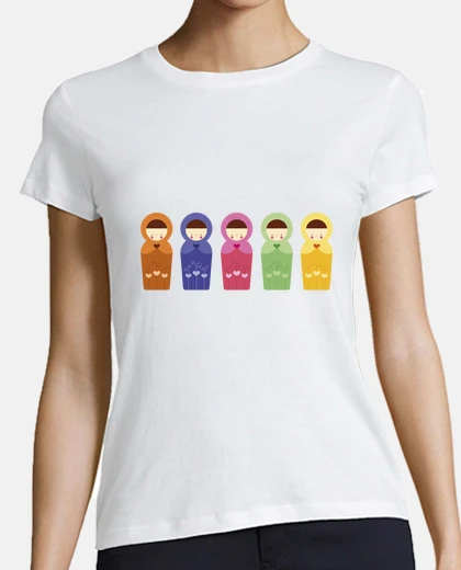 Tee-shirt matrioshkas