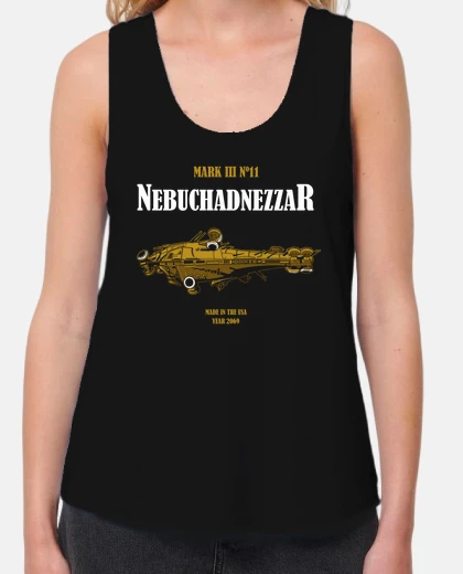 Camiseta Matrix. Nebuchadnezzar ship