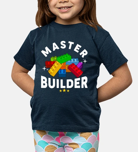 Abbigliamento mattoni creativi per capomastri, giocattoli in inglese