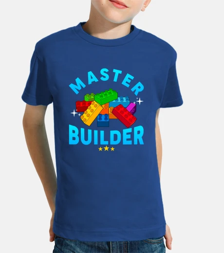 Abbigliamento mattoni creativi per capomastri, giocattoli in inglese