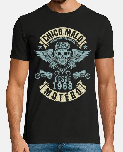 Tee-shirt mauvais garçon motard depuis 1968
