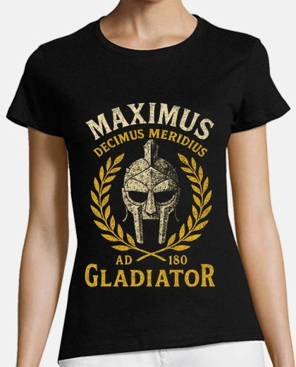 Tee-shirt maximus decimus meridius gladiateur rome