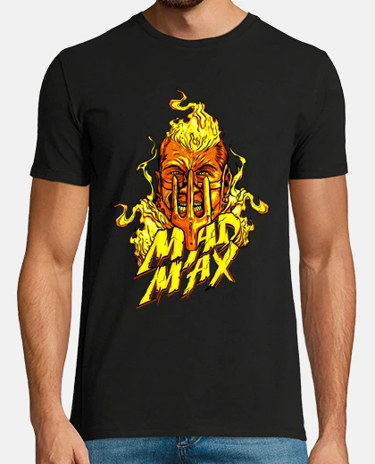 Camiseta MAX's burning head