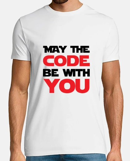 Tee-shirt May the Code be with You