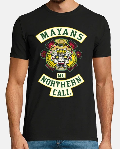Playera Mayans M.C. Northern Cali.
