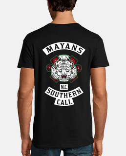 Mayans M.C. Southern Cali. - Presidente - Impresión Delante y Detrás