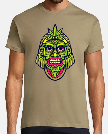 Tee-shirt mayas weed