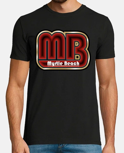 Tee-shirt mb myrtle beach caroline du sud
