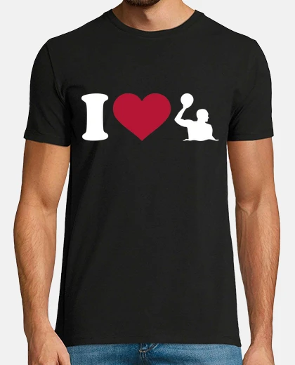 Camiseta me encanta el polo acuático