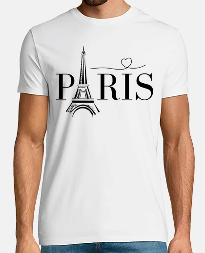 Camiseta Me encanta París Francia Torre Eiffel