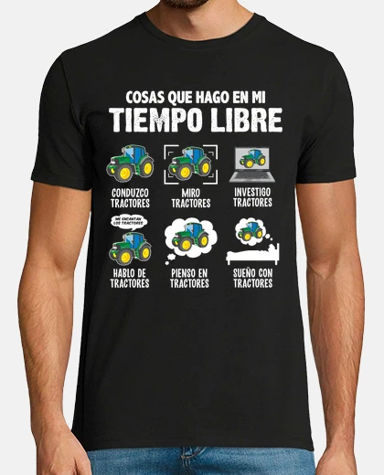 Camiseta Me Encantan Los Tractores Agricultor Tractor Agricultura Tractorista Tractores Granja