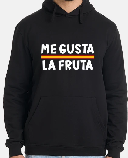 Sudadera me gusta la fruta