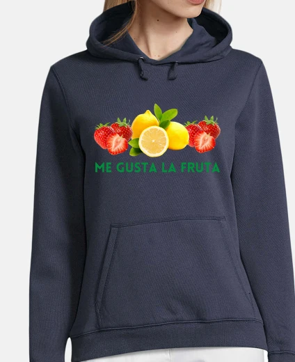 Sudadera me gusta la fruta