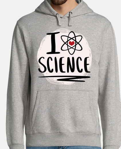 Sudadera me gusta la investigación docente del profesor de ciencias.