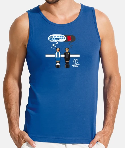 Camiseta ME HA PITADO MANO Espanyol LOGO BLANCO