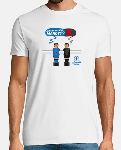 Camiseta ME HA PITADO MANO Getafe LOGO AZUL