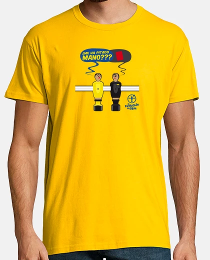Camiseta ME HA PITADO MANO Villarreal AZUL