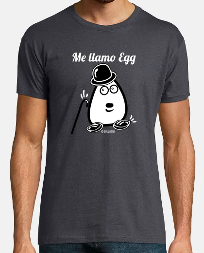 Camiseta Me llamo Egg (Texto)