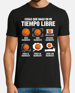 Camiseta Me Encanta El Baloncesto Jugador De Basket Deporte NBA Basketball