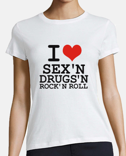 me encanta el sexo y las drogas y rock and roll