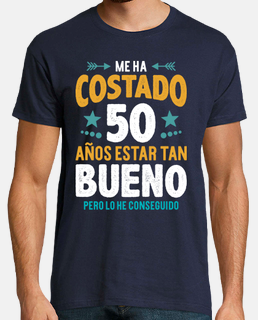 Camiseta Me Ha Costado 50 Años Estar Tan Bueno Regalo 50 Cumpleaños Nacidos En 1974