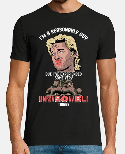 Tee-shirt mec raisonnable noirs