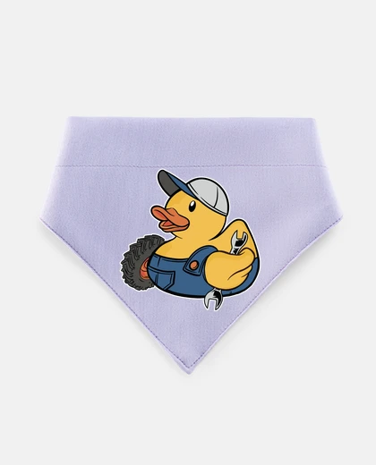 Mascotas mechanic duck tire wrench mechanic retirement repairman