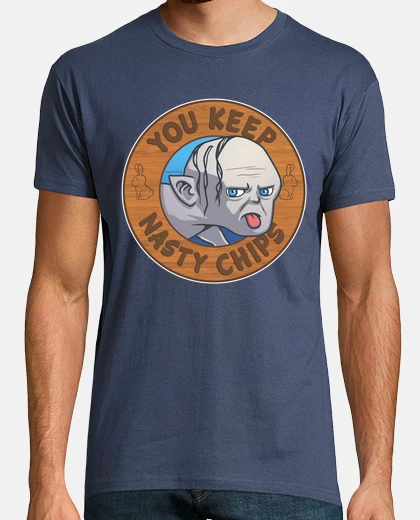 Tee-shirt méchant chips - fantaisie, films