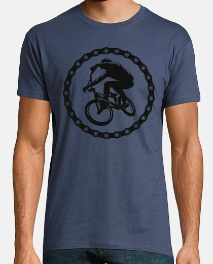 T-shirt medaglia di ciclista