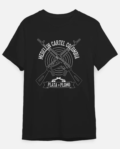 MAGLIETTA PABLO ESCOBAR Mugshot Ringer Medellin, Gangster, Cocaina MAGLIETTA PABLO ESCOBAR Mugshot Ringer Medellin, Gangster, Cocaina