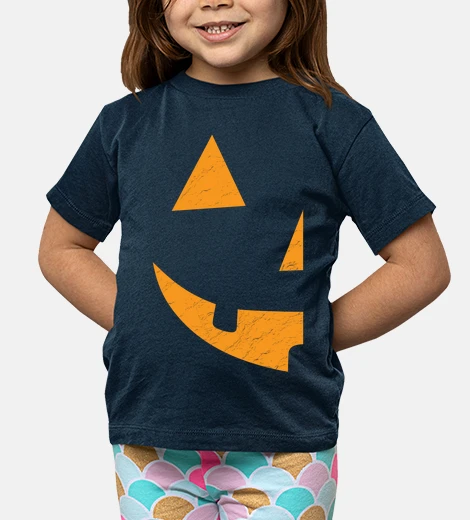Ropa Media Calabaza Halloween Izquierda