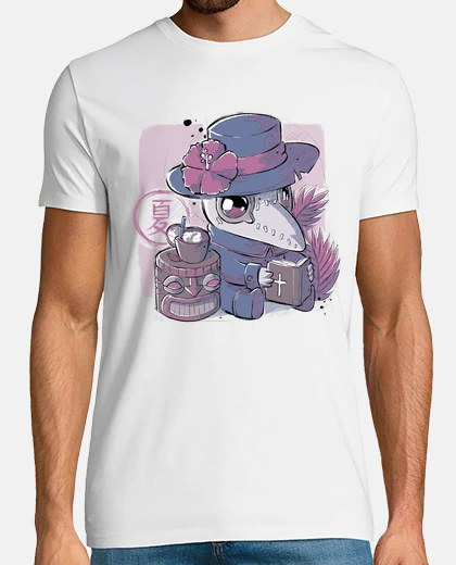 T-shirt medico della peste estiva