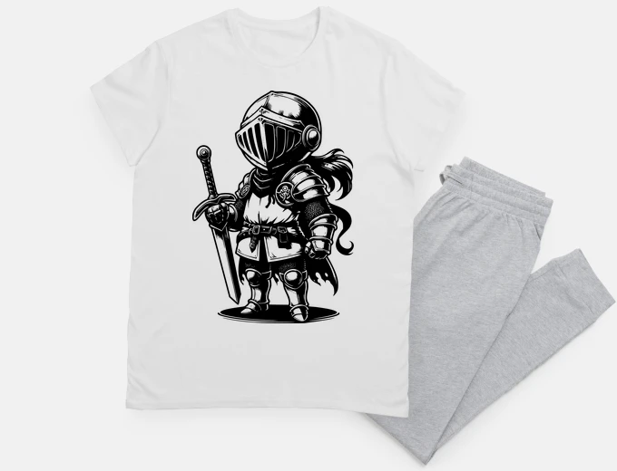 Pajama medieval knight
