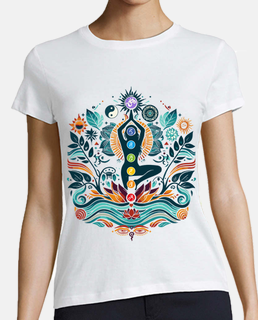 Camisetas Mujer Mascarilla de yoga - Envío Gratis