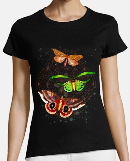 Tee-shirt méditation sur le vol du papillon