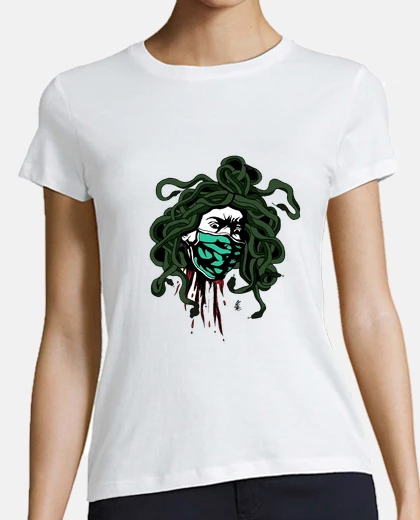 Playera medusa enmascarada