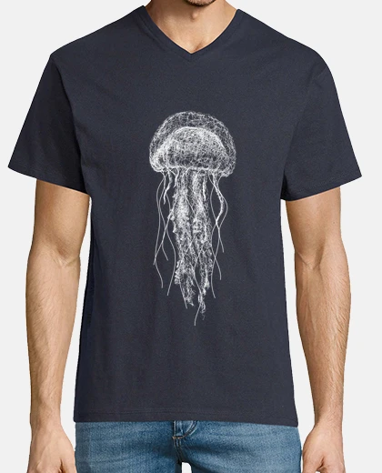 Tee-shirt méduse de griffonnage