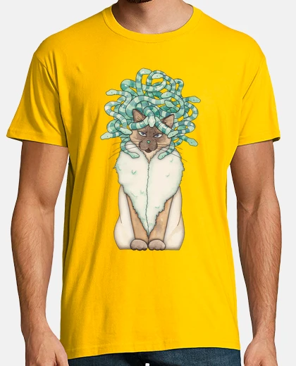 T-shirt meduse gatto