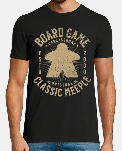 Tee-shirt meeple classique de Carcassonne