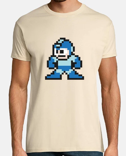 T-shirt megaman pixel